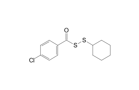 4-Chlorobenzenecarbothioic acid S-(cyclohexylthio) ester