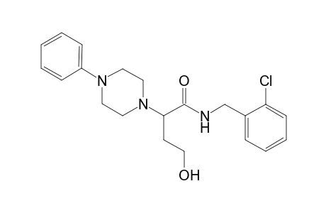 N-(2-Chlorobenzylamide) .alpha.-(4-phenylpiperazine)-.gamma.-hydroxybutyric acid