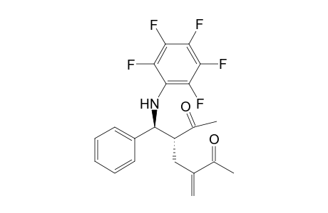 (4,5-trans)-3-Methylene-5-(pentafluorophenylaminophenylmethyl)heptane-2,6-dione