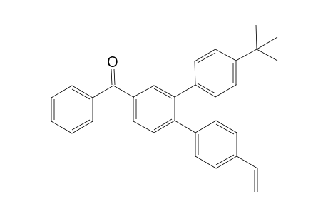 (4-tert-Butyl-4''-vinyl[1,1';2',1'']terphenyl-4'-yl)-phenyl-methanone