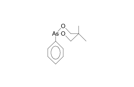 1,3,2-Dioxarsenane, 5,5-dimethyl-2-phenyl-