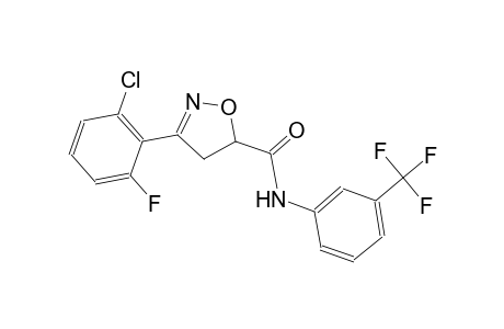 5-isoxazolecarboxamide, 3-(2-chloro-6-fluorophenyl)-4,5-dihydro-N-[3-(trifluoromethyl)phenyl]-
