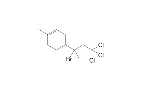 4-(2-Bromo-4,4,4-trichlorobutan-2-yl)-1-methylcyclohex-1-ene