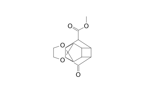 Methyl 10,10'-Ethylenedioxy-7-oxopentacyclo[6.3.0.0(3,6).0(4,11).0(5,9)]undecane-2-carboxylate