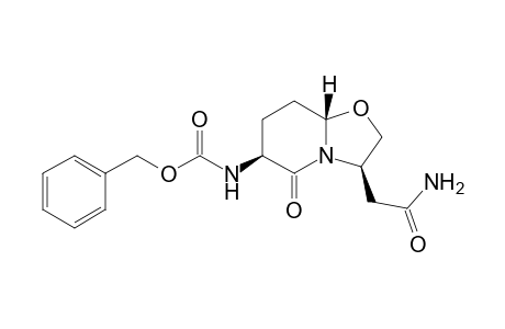 (3R,6S,9S)-3-Benzyloxycarbonylamino-2-oxo-7,1-oxazabicyclo[4.3.0]nonane-9-methylcarboxamide