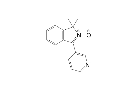 1,1-Dimethyl-3-(pyridin-3-yl)-1H-isoindole 2-Oxide