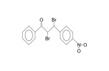 erythro-2,3-Dibromo-3-(4-nitro-phenyl)-propiophenone