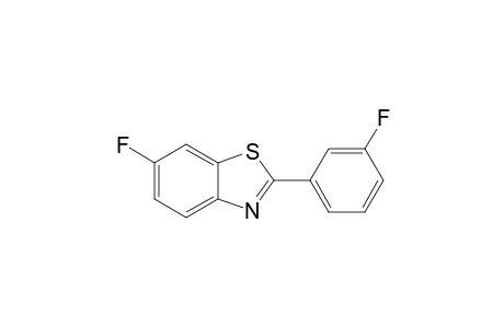 6-Fluoro-2-(3-fluorophenyl)benzothiazole