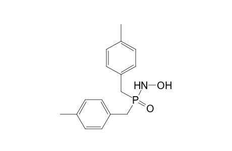 Phosphinic amide, N-hydroxy-P,P-bis[(4-methylphenyl)methyl]-