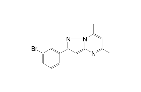2-(3-bromophenyl)-5,7-dimethylpyrazolo[1,5-a]pyrimidine