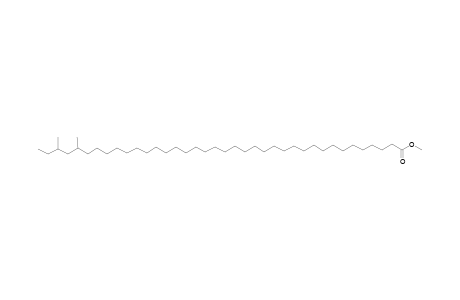 Octatriacontanoic acid, 34,36-dimethyl-, methyl ester