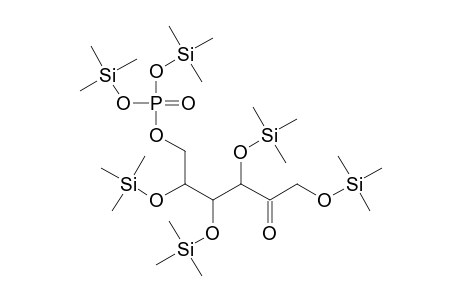Fructose <D->, 6-phosphate, hexa-TMS