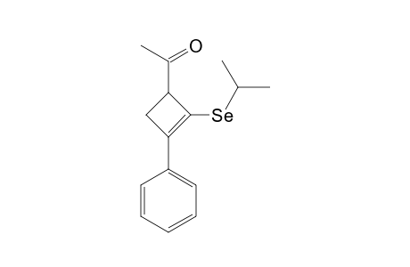 3-ACETYL-2-ISOPROPYLSELENO-1-PHENYL-1-CYCLOBUTENE