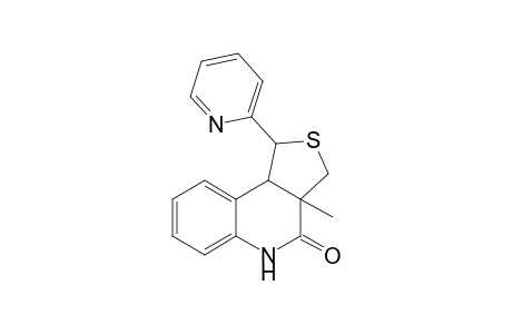 3a-Methyl-1-(pyridin-2-yl)-1,3,3a,9b-tetrahydrothieno[3,4-c]quinolin-4(5H)-one