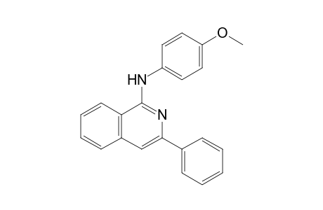 3-Phenyl-1-(p-methoxyphenylamino)isoquinoline