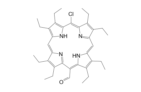 5-Chloro-15-formyl-2,3,7,8,12,13,17,18-octaethyl-21H,23H-porphine