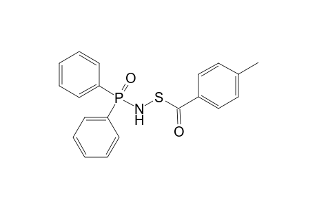 4-Methylbenzenecarbothioic acid S-(diphenylphosphorylamino) ester