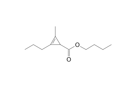 Butyl 1-methyl-2-propyl-1-cyclopropene-3-carboxylate