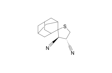 Spiro[adamantane-2,2'-thiolane]-3',4-dicarbonitrile