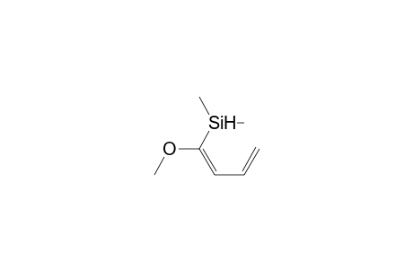(Z)-1-Methoxy-1-(dimethylsilyl)-1,3-butadiene
