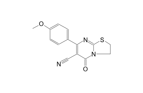 7-(4-Methoxyphenyl)-5-oxo-2,3-dihydro-5H-[1,3]thiazolo[3,2-a]pyrimidine-6-carbonitrile