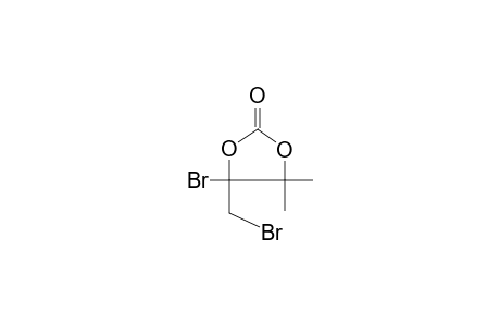 1,3-dioxolan-2-one, 4-bromo-4-(bromomethyl)-5,5-dimethyl-