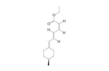 ETHYL-(2Z,4E)-6-[(AS)-4-METHYL-CYClOHEXYLIDENE]-2,4-HEXADIENOATE;VITAMIN-D-DERIVATIVE