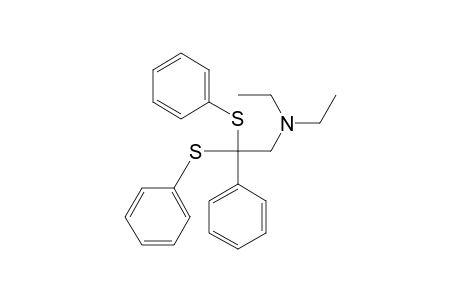 Diethyl-[2-phenyl-2,2-bis(phenylthio)ethyl]amine