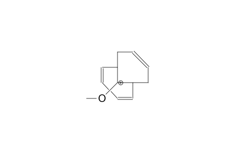 11-Methoxy-bicyclo(4.4.1)undeca-2,4,8-trien-11-yl cation