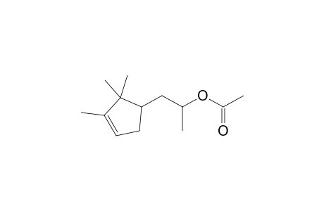 3-Cyclopentene-1-ethanol, alpha,2,2,3-tetramethyl-, acetate