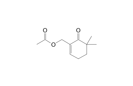 2-(Acetoxymethyl)-6,6-dimethylcyclohex-2-en-1-one