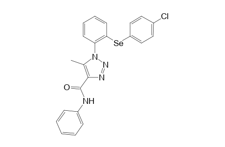 1-[2-(4-Chlorophenylselanyl)phenyl]-5-methyl-N-phenyl-1H-1,2,3-triazole-4-carboxamide
