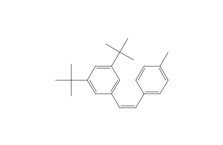 Z-3,5-Di-tert-Butyl-4'-mesitylstilbene