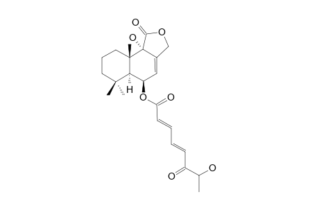 (6-STROBILACTONE-B)-(E,E)-6-CARBONYL-7-HYDROXY-2,4-OCTADIENOIC-ACIDESTER