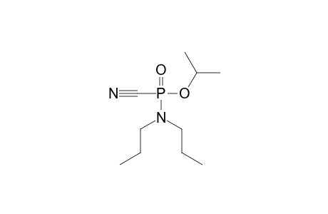 O-isopropyl N,N-dipropyl phosphoramido cyanidate