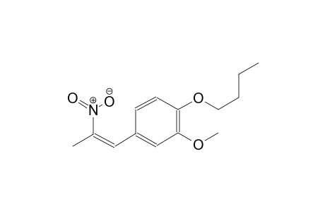 1-butoxy-2-methoxy-4-[(1Z)-2-nitro-1-propenyl]benzene
