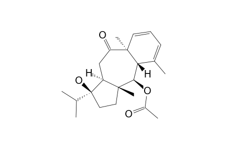 (1R*,2R*,3S*,4Z,6Z,8R*,11S*,12S*)-2ACETOXY-12-HYDROXYDOLASTA-4,6-DIEN-9-ONE