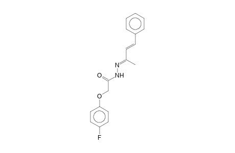 2-(4-Fluorophenoxy)-N'-[(E,2E)-1-methyl-3-phenyl-2-propenylidene]acetohydrazide