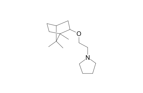 1-{2-[(1,7,7-trimethylbicyclo[2.2.1]hept-2-yl)oxy]ethyl}pyrrolidine