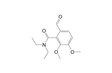 N,N-diethyl-6-formyl-2,3-dimethoxy-benzamide