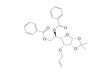 3-O-Allyl-5,6-di-O-benzoyl-1,2-O-isopropylidene-.alpha.,D-glucofuranranose