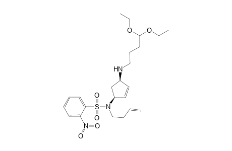 [(1R,4S)-1-(But-3''-enyl)-1-[4'-(4'',4''-diethoxybutylamino)cyclopent-2-ene]-N-nosylamine