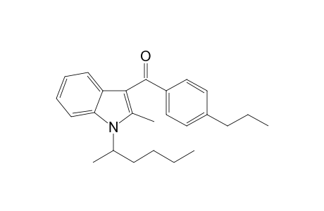 1-(Hex-2-yl)-2-methyl-3-(4-propylbenzoyl)indole