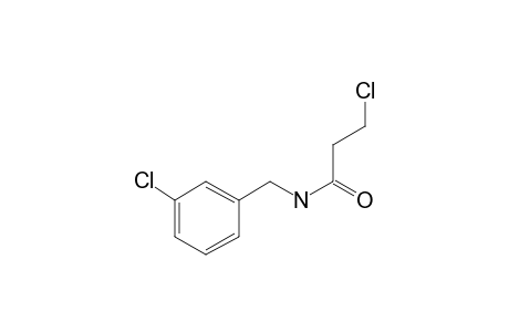 3-Chloro-N-(3-chlorobenzyl)propanamide