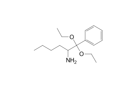 1,1-Diethoxy-2-amino-1-phenylhexane