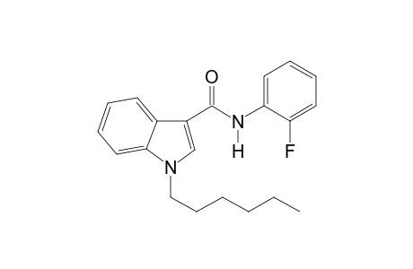 N-(2-Fluorophenyl)-1-hexyl-1H-indole-3-carboxamide