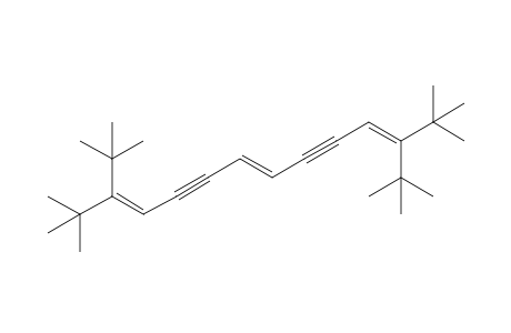 E-3,12-Di-tert-butyl-2,2,13,13-tetramethyltetradeca-3,7,11-triene-5,9-diyne