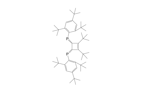 (E,E)-1,2-Di-t-butyl-3,4-bis(2,4,6-tri-t-butylphenylphosphinidene)cyclobutene