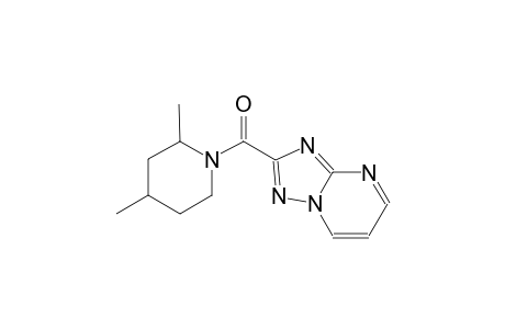 2-[(2,4-dimethyl-1-piperidinyl)carbonyl][1,2,4]triazolo[1,5-a]pyrimidine