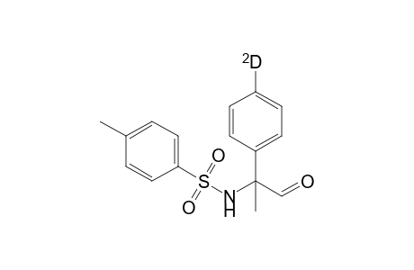 4-Methyl-N-(2-(4-deuteriophenyl)-1-oxopropan-2-yl)benzenesulfonamide